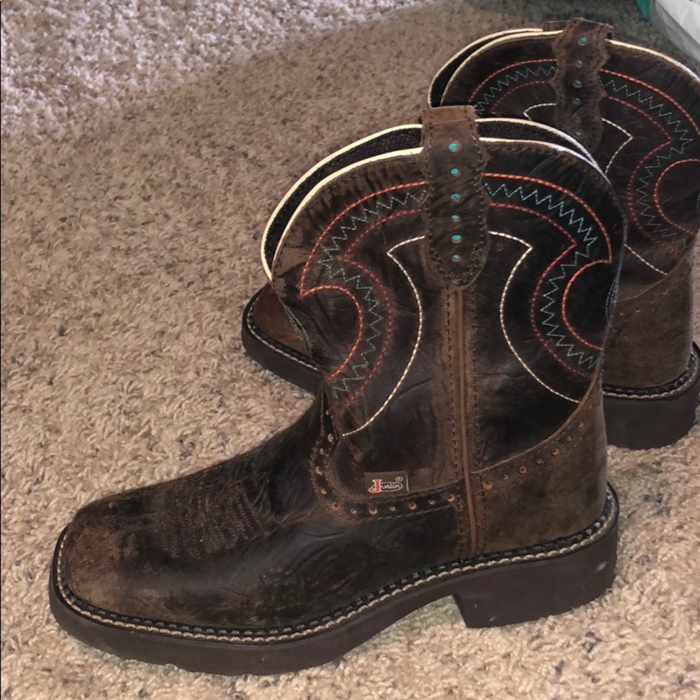 women justin boots